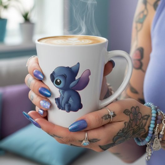Stitch Latte Mug Latte Mok