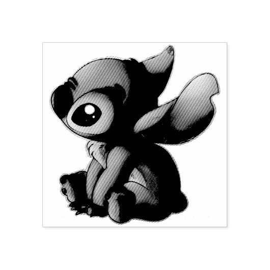 Stitch Rubber Stamp Rubberstempel (Afrduk)