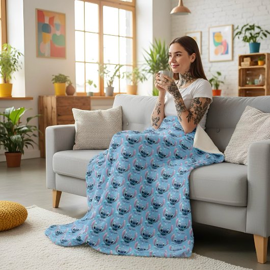 Stitch Sherpa Deken