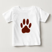 Stitched Felt Dog Paw Print (Voorkant)