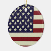Stitched Flag Ornament (Links)