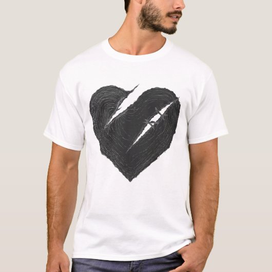 Stitched Heart T-shirt (Voorkant)