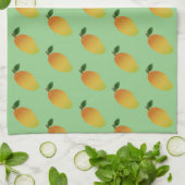 Stitched mango-ontwerp theedoek (Gevouwen)