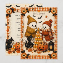 Stitched Spirits Gezellige Geesten & Snoep Hallowe