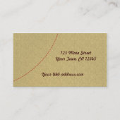 Stitching van de verbindingsventilator visitekaartje (Achterkant)