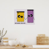 STIX: We horen bij elkaar Poster (Keuken)