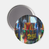 STL250 Fleur De Lis Cake Magnet Payne Gentry House Magneet (Voorkant / Achterkant)