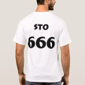STO 666 T-SHIRT (Achterkant)