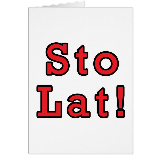 Sto Lat ! (Devant)