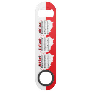 Sto Lat. Poolse Song-kaart Speed Flessenopener