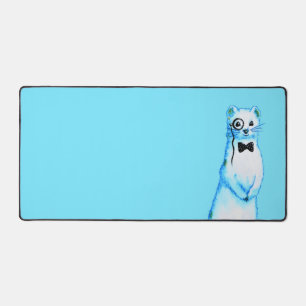 Stoat blanc Ermine Cute Ferret Lover Art