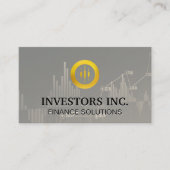 Stock Broker Logo | Investering | beurs Visitekaartje (Voorkant)