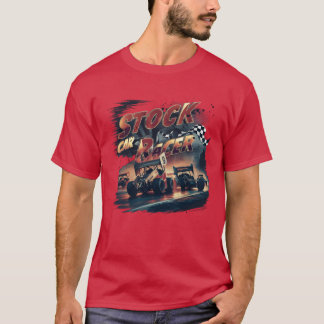 STOCK CAR RACER meisje vintage T-shirt