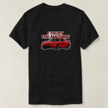 Stock Car Racing T-shirt - Zwart | Ik Vertrouw de