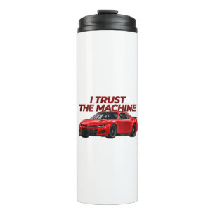 Stock Car Thermische Tumbler Ik vertrouw de mach Thermosbeker