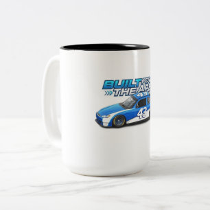 Stock Car Two Tone Cup Gebouwd voor de Apex Tweekleurige Koffiemok