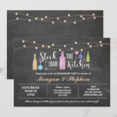 Stock De Bar & Keuken Engagement Party Koppels Kaart (Voorkant / Achterkant)