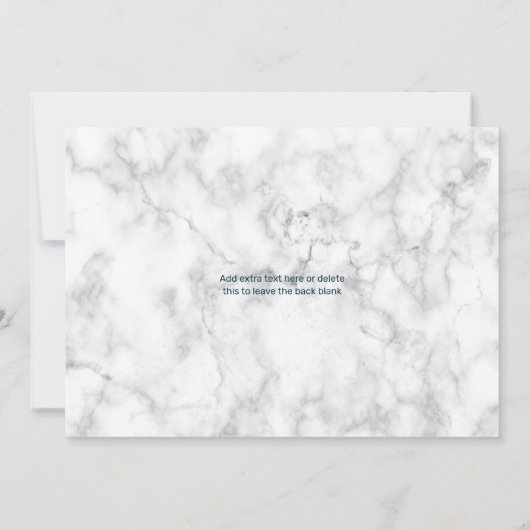 Stock de la Cuisine Douche Fête Invitation (Dos)