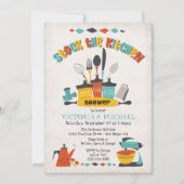 Stock de la cuisine douche Invitations (Devant)