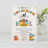 Stock de la cuisine douche Invitations (Debout devant)