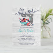 Stock de la cuisine nuptiale douche Invitation (Debout devant)