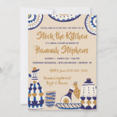 Stock de la cuisine nuptiale douche Invitation (Devant)