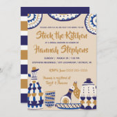 Stock de la cuisine nuptiale douche Invitation (Devant / Derrière)
