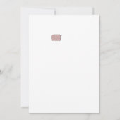 Stock de la cuisine nuptiale douche Invitation (Dos)