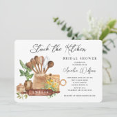 Stock de la cuisine nuptiale douche Invitation (Debout devant)