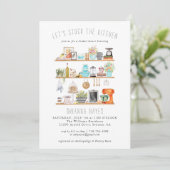 Stock de la cuisine nuptiale douche Invitation (Debout devant)