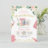 Stock de la cuisine nuptiale douche Invitation (Debout devant)