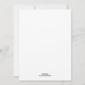 Stock de la cuisine nuptiale douche Invitations (Dos)