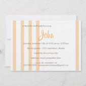 Stock de l'ombre| Invitation Wedding shower (Dos)