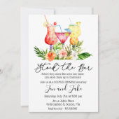 Stock du Bar Couples Coed Shower Invitation (Devant)