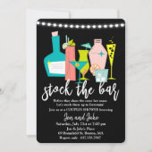 Stock du Bar Couples Coed Shower Invitation (Devant)