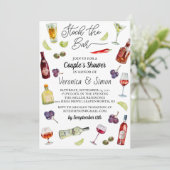Stock du Bar Couple's Shower Invitation (Debout devant)