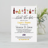 Stock du Bar Couple's Shower Invitation (Debout devant)