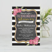 Stock du Bar & Lingerie Bridal Shower Invitation (Debout devant)