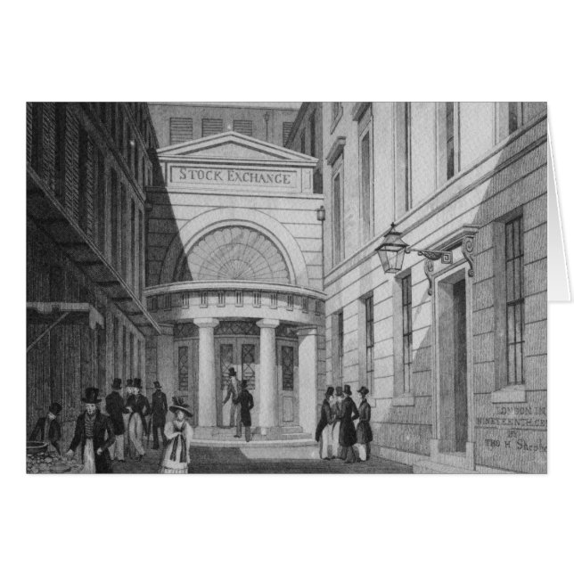 Stock Exchange, Londen, van 'Metropolitan' (Voorkant Horizontaal)