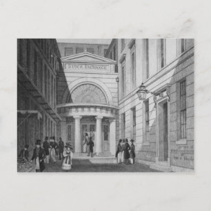 Stock Exchange, Londen, van 'Metropolitan' Briefkaart