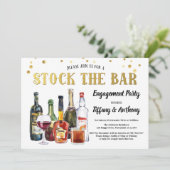 Stock Invitation du Bar Engagement Party (Debout devant)