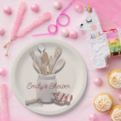 Stock Kitchen Vrijgezellenfeest Thema Papieren Bordje (Feest)