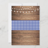 Stock Le Invitation Fiançailles de la douche Kitch (Dos)