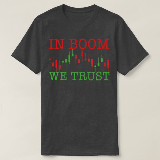 Stock Market Day Trader Stock Exchange Fun Broker T-shirt (Design voorkant)