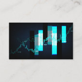 Stock Market Graph | Technologie Visitekaartje (Achterkant)