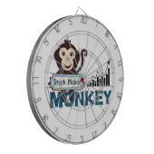 Stock Picker Monkey Dartbord (Voorkant Links)