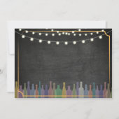 Stock The Bar Chalk Couple's Shower Invitation (Dos)