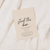 Stock The Bar Housewarming Invitation