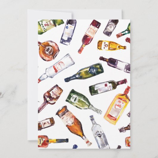 Stock The Bar Invitation Couples Douche (Dos)