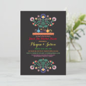 Stock The Kitchen Fiesta Mexico Party Invitation (Debout devant)